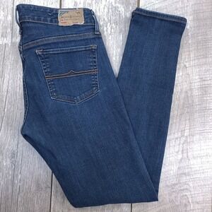 Denim & Supply Ralph Lauren Jeans Womens 30x31 Dark Blue Skinny Low Rise Stretch